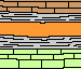 Illustration of stratigraphic layers.